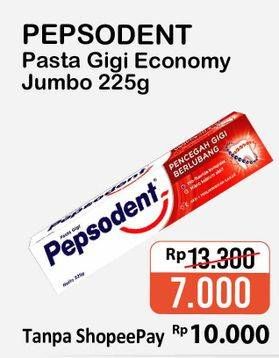 Promo Harga PEPSODENT Pasta Gigi Pencegah Gigi Berlubang White 225 gr - Alfamart