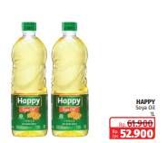 Promo Harga Happy Soya Oil 1000 ml - Lotte Grosir