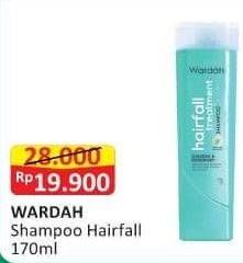 Promo Harga WARDAH Shampoo Hairfall Treatment 170 ml - Alfamart