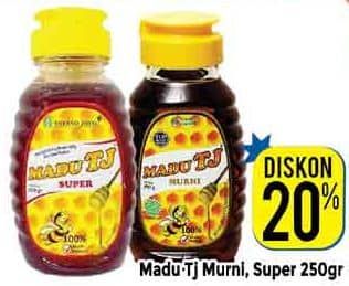 Promo Harga Tresno Joyo Madu TJ Murni/Super  - Hypermart