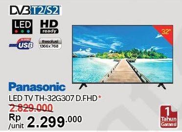 Promo Harga PANASONIC TH-32G307G | HD Ready LED TV 32 inch  - Carrefour