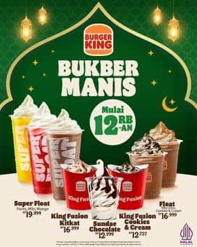 Promo Harga Bukber Manis  - Burger King