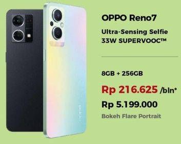 Promo Harga Oppo Reno7 8GB + 256GB  - Erafone