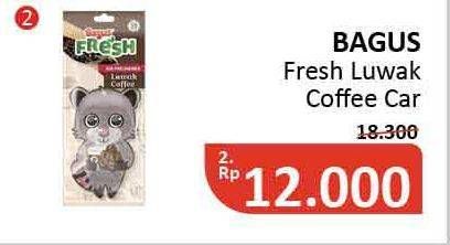 Promo Harga BAGUS Fresh Air Freshener Luwak Coffee 10 gr - Alfamidi