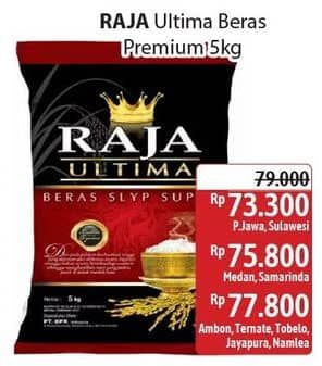 Promo Harga Raja Ultima Beras Slyp Super 5000 gr - Alfamidi