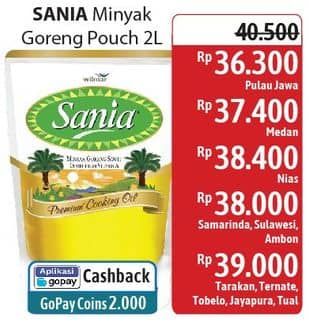 Promo Harga Sania Minyak Goreng 2000 ml - Alfamidi