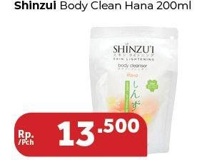 Promo Harga SHINZUI Body Cleanser Hana 200 ml - Carrefour