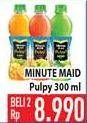 Promo Harga MINUTE MAID Juice Pulpy per 2 botol 300 ml - Hypermart