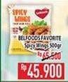 Promo Harga BELFOODS Spicy Wings 500 gr - Hypermart