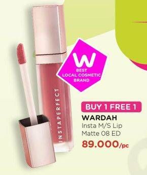 Promo Harga WARDAH Instaperfect Mattesetter Lip Matte 08  - Watsons