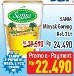 Promo Harga SANIA Minyak Goreng per 2 pouch 2 ltr - Hypermart