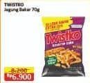 Promo Harga Twistko Snack Jagung Bakar Jagung Bakar 70 gr - Alfamidi