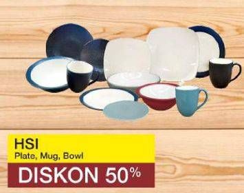 Promo Harga HSI Peralatan Makan Keramik  - Yogya