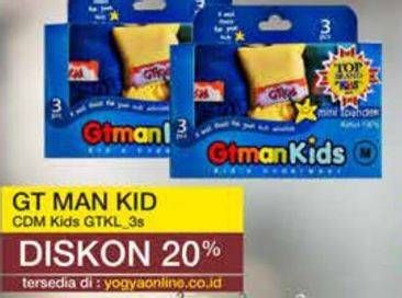 Promo Harga Gt Man Kids Underwear GTKL  - Yogya