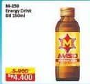 Promo Harga M-150 Energy Drink 150 ml - Alfamart
