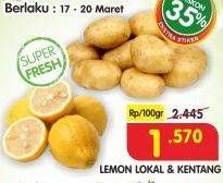 Promo Harga Lemon Lokal & Kentang  - Superindo