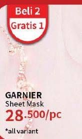 Promo Harga Garnier Serum Mask All Variants  - Guardian