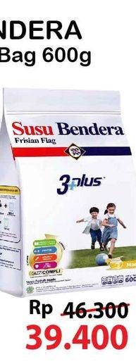 Promo Harga FRISIAN FLAG Susu Bendera 3 Plus Madu 600 gr - Alfamart