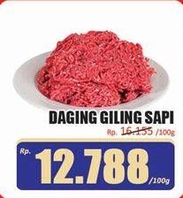 Promo Harga Daging Giling Sapi per 100 gr - Hari Hari