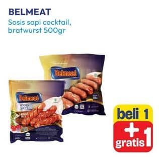 Promo Harga Belmeat Cocktail/Bratwurst  - Hypermart