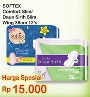 Promo Harga SOFTEX Pembalut Wanita Comfort Slim / Daun Sirih12s  - Indomaret