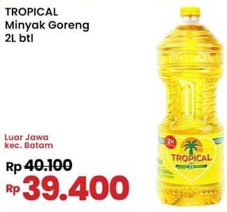 Promo Harga Tropical Minyak Goreng 2000 ml - Indomaret