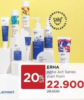 Promo Harga ERHA Acne Cleanser Scrub Beta Plus 60 gr - Watsons