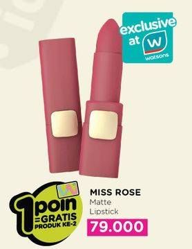 Promo Harga MISS ROSE Matte  - Watsons