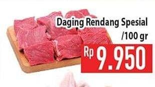 Promo Harga Daging Rendang Sapi per 100 gr - Hypermart