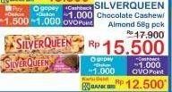 Promo Harga Silver Queen Chocolate Cashew, Almonds 58 gr - Indomaret