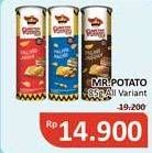Promo Harga Mister Potato Snack Crisps All Variants 85 gr - Alfamidi