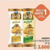 Promo Harga OATBITS Oat 8 Kacang Ijo (Mung Bean) 28 gr - LotteMart
