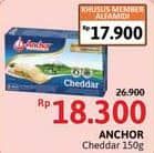 Promo Harga Anchor Cheddar Cheese 150 gr - Alfamidi
