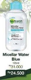 Promo Harga GARNIER Micellar Water Blue 125 ml - Indomaret