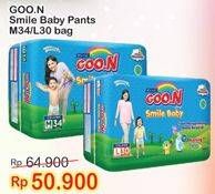 Promo Harga GOON Smile Baby Pants M34, L30  - Indomaret