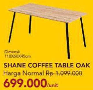 Promo Harga Shane Coffee Table  - Carrefour