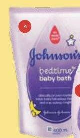 Promo Harga JOHNSONS Baby Bedtime Bath 400 ml - Carrefour