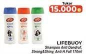 Promo Harga LIFEBUOY Shampoo Anti Dandruff, Strong Shiny, Anti Hair Fall 170 ml - Alfamidi