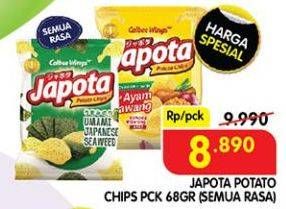 Promo Harga JAPOTA Potato Chips All Variants 68 gr - Superindo