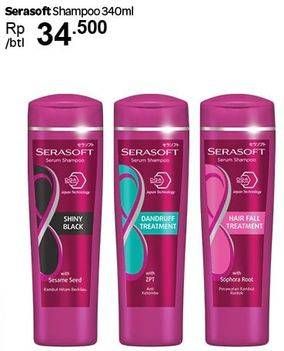 Promo Harga SERASOFT Shampoo 340 ml - Carrefour