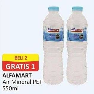 Promo Harga ALFAMART Air Mineral 550 ml - Alfamart