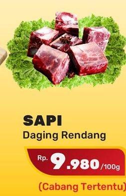 Promo Harga Daging Rendang Sapi Sapi per 100 gr - Yogya