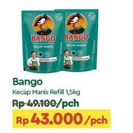 Promo Harga Bango Kecap Manis 1525 gr - TIP TOP