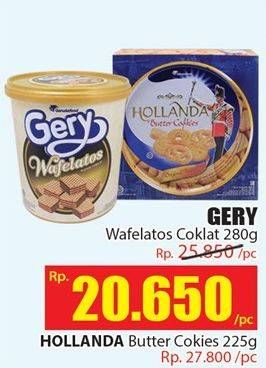 Promo Harga GERY Wafelatos Coklat 280 gr - Hari Hari