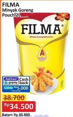 Promo Harga Filma Minyak Goreng 2000 ml - Alfamart