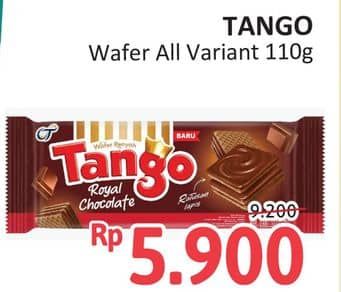 Promo Harga Tango Wafer All Variants 115 gr - Alfamidi