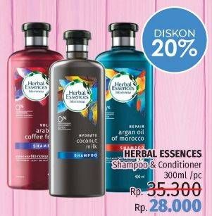 Promo Harga HERBAL ESSENCE Shampoo 300 ml - LotteMart