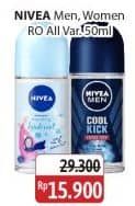 Promo Harga Nivea Deo Roll On All Variants 50 ml - Alfamidi