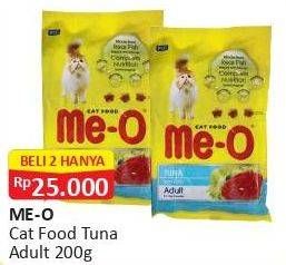 Promo Harga ME-O Cat Food Tuna 200 gr - Alfamart
