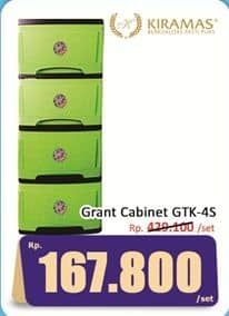 Promo Harga Kiramas Cabinet GTK-4S  - Hari Hari